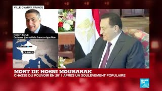 Décès d'Hosni Moubarak en Égypte : 