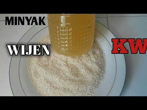 HOW TO MAKE SESAME OIL || CARA MEMBUAT MINYAK WIJEN - YouTube