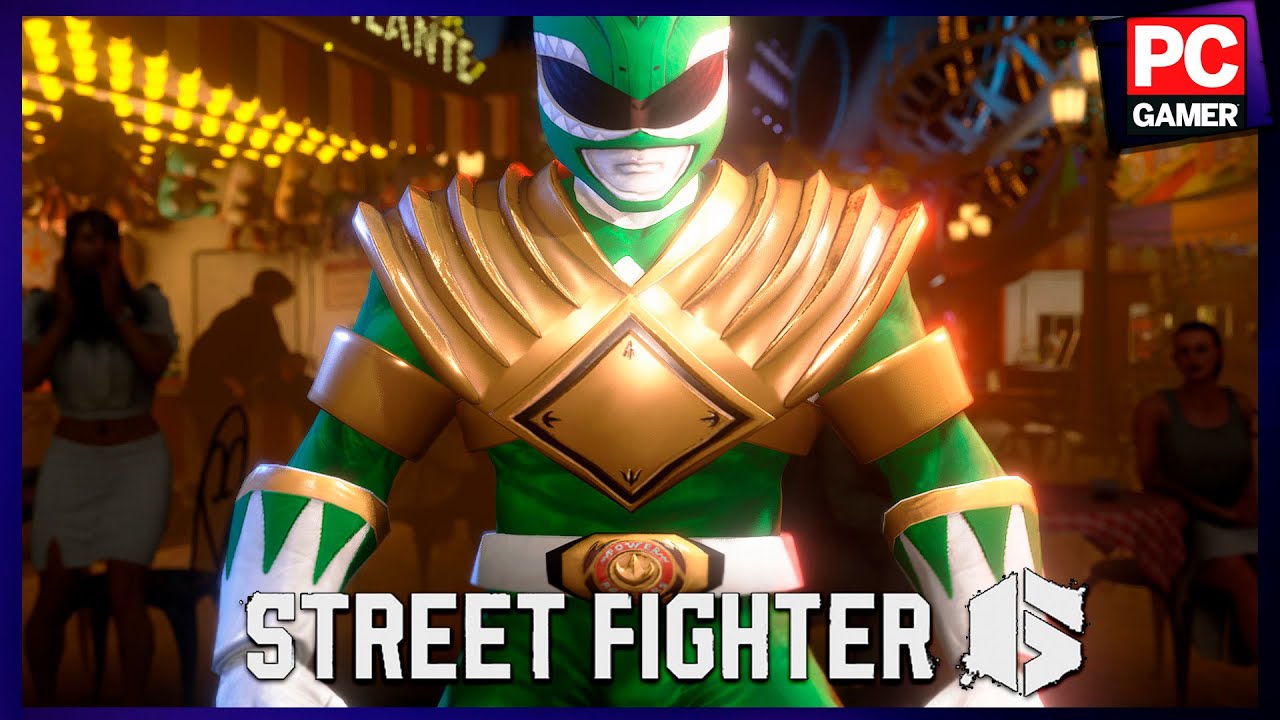 Street Fighter 6 PC mods - Green Ranger (Power Rangers) by monkeygigabuster