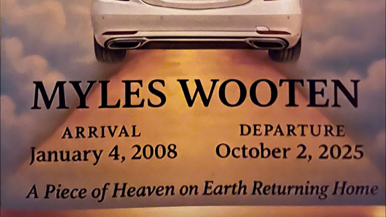 Myles Wooten Funeral Services - YouTube