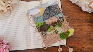 3-in-1 Fabric Scrap Craft | Large Bookmark, Wall Decor & Car Hanging