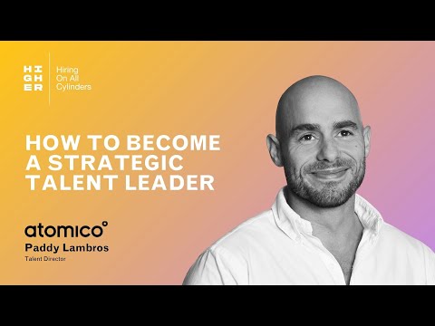 HOAC Podcast Ep 23: How To Become A Strategic Talent Leader  With Paddy Lambros #podcast