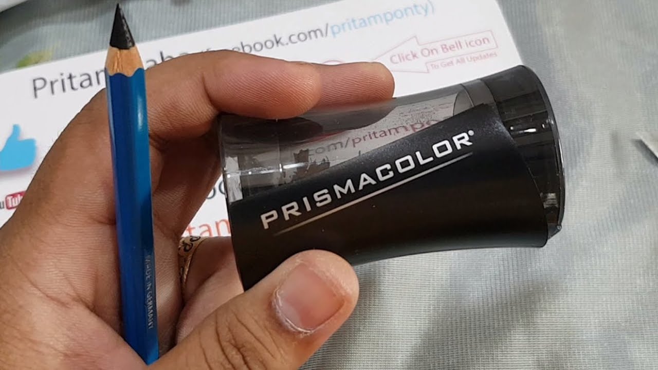 Sanford Prismacolor Premier Pencil Sharpener Unboxing & Review by
