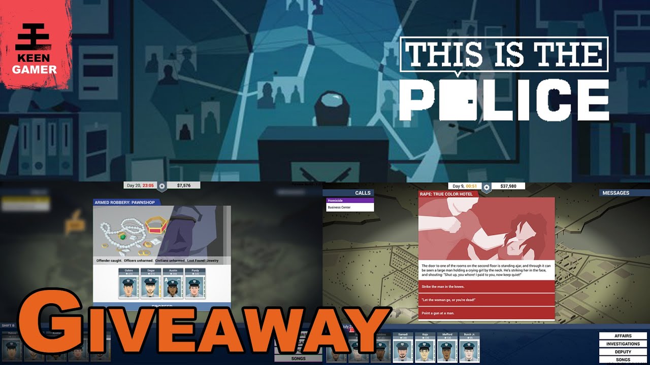 This Is The Police - 20 Keys Giveaway