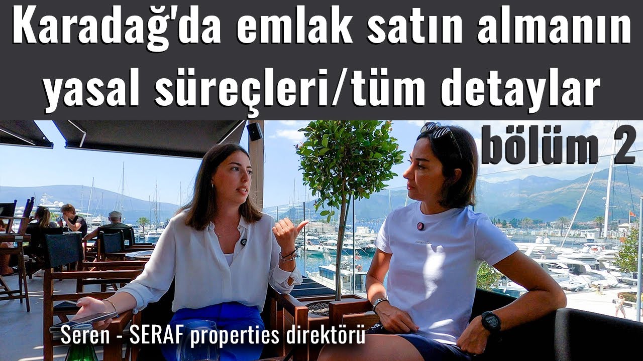 Karadağ'da emlak ile oturum izni almak