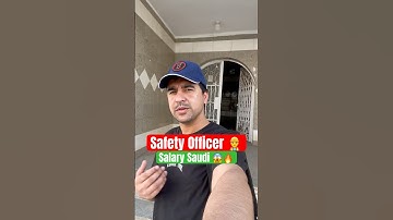 9000 Riyals Salary Safety Officer Saudi 🔥😱 #minivlog #vlog #saudiaarbia #shortvideo # viral
