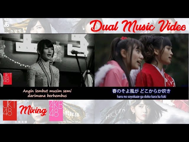 JKT48 u0026 AKB48 Pembatas Buku Sakura [Sakura no Shiori - 桜の栞] + Lyrics class=