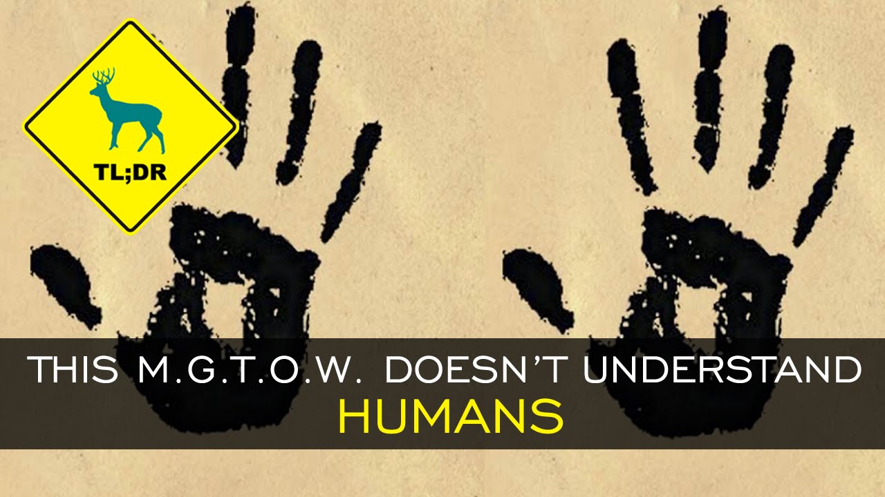 TL;DR - This MGTOW Doesn't Understand Humans - Sources:
Original:
https://www.youtube.com/watch?v=pfRrA...