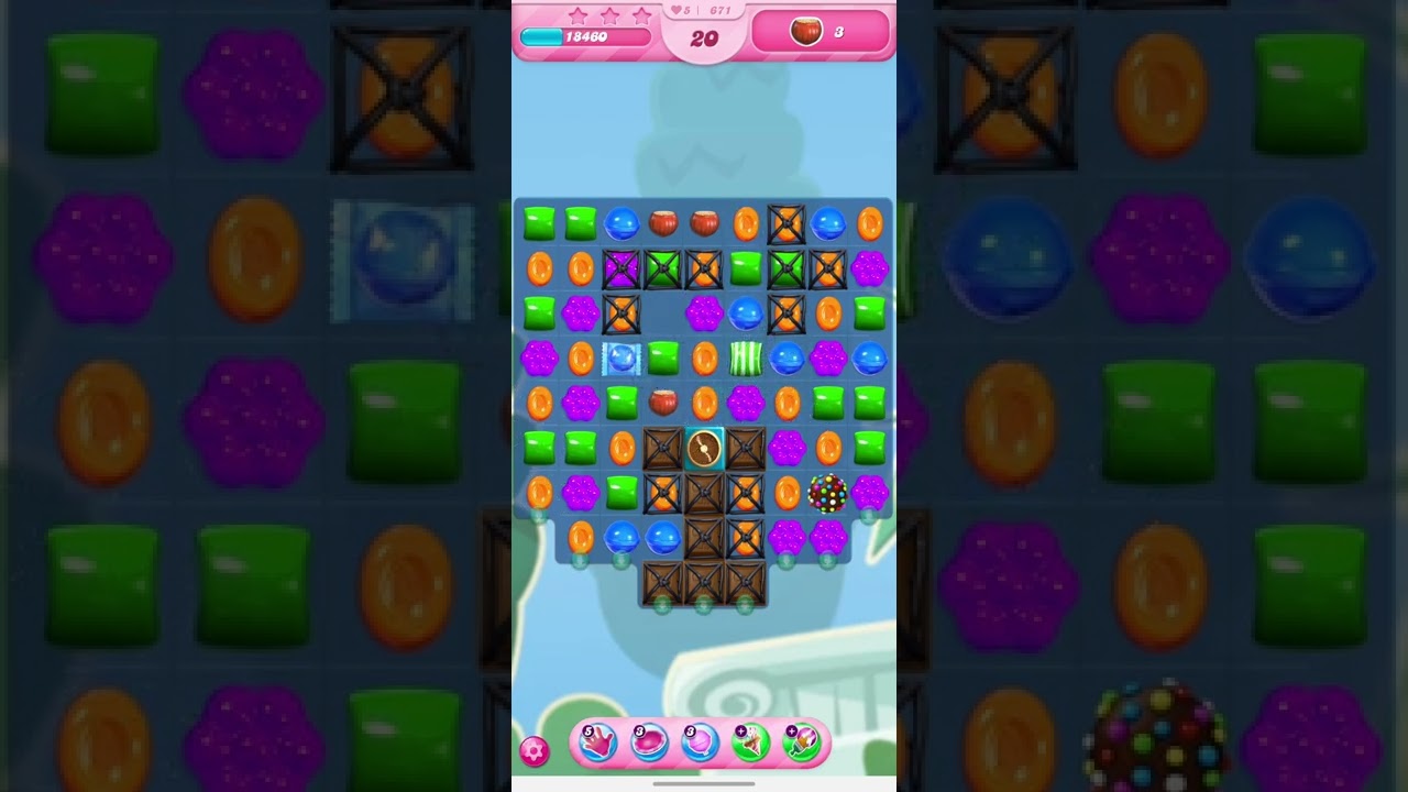 Candy Crush Saga 671s