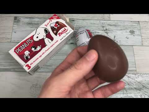【ASMR】チョコエッグ　スヌーピー② chocolate egg SNOOPY