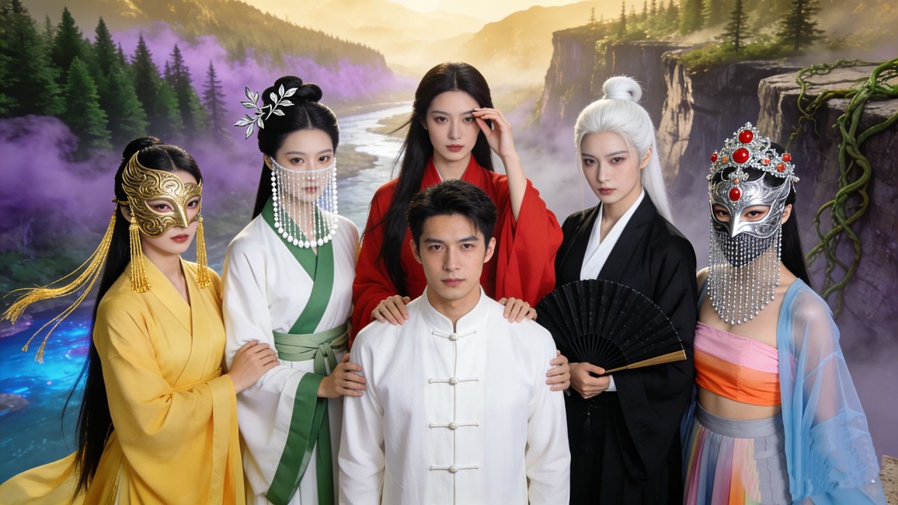 Ele recebeu ordens para descer a montanha e proteger essa mulher.#230728teB2