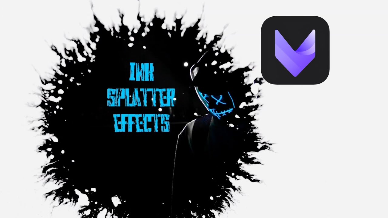 How to Create Ink Splatter effect in Vivacut pro - YouTube