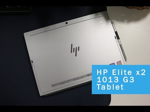 HP Elite x2 1013 G3 Tablet Review (2018)