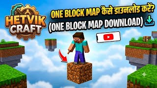 How To Download One Block Map In Minecraft Pocket Edition (Easy Step-By-Step Guide) screenshot 2