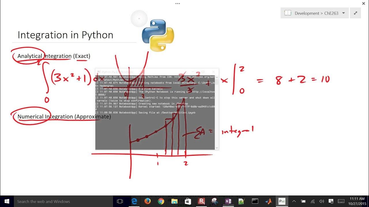 Integration, Symbolic and Numeric with Python - YouTube