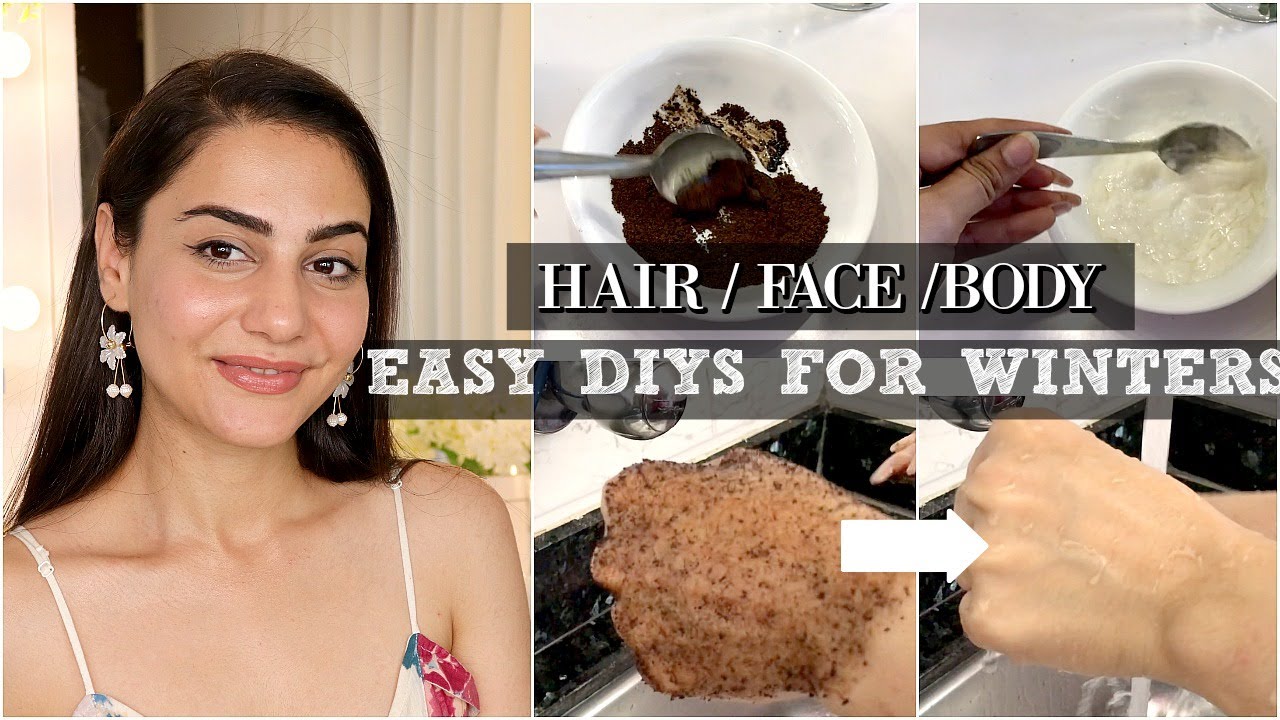 4 QUICK WINTER HACKS FOR HAIR FACE AND BODY |SIMMY GORAYA