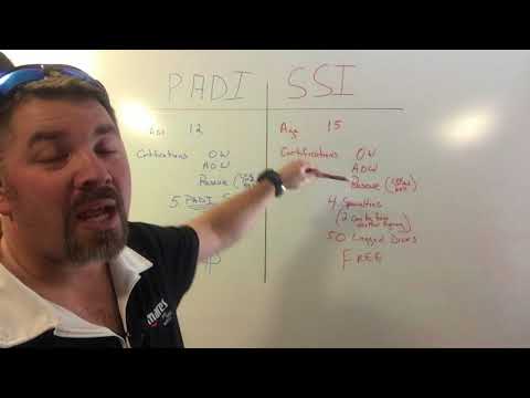 PADI vs SSI Master Scuba Diver Certification