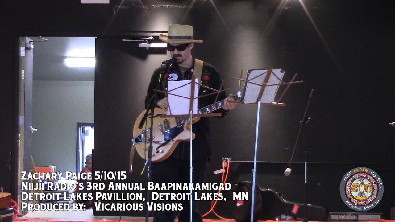 Zachary Paige, Niijii Radio's 3rd Annual Baapinakamigad 5/10/15