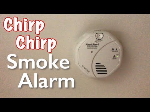 Smoke Detector Alarm Chirp, Smoke Alarm Sound
