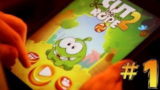Let's Play Cut The Rope 2 #1 - First 5 Minutes Forest & City Park screenshot 4