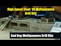 Bad Dog Bits: High Speed Steel Bit VS. Bad Dog Multi-Purpose Bad Dog Bits: High Speed Steel Bit VS. Bad Dog Multi-Purpose
