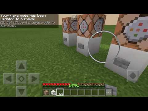 Minecraft Pe Top 3 Command Block Commands By Halcart