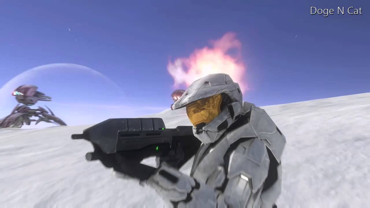Halo 3 MCC Flaming Helmet YouTube