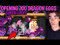 OPENING 100 DRAGON EGGS IN GROWTOPIA!