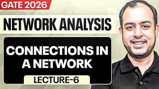 Lec-06 | Connections in a Network | Network Analysis | GATE 2026 | Ankit Goyal