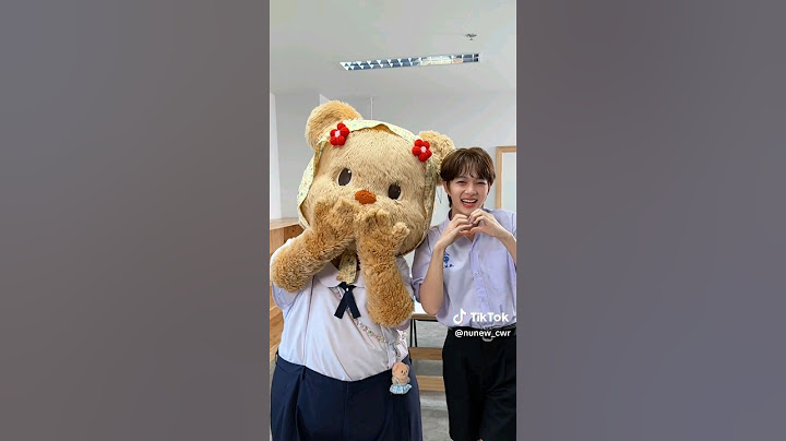 240821 (NuNew TikTok) NuNew x Butterbear #น่ารักมั้ยไม่รู้ #NuNew #Butterbear #ด้อมน้องเนย