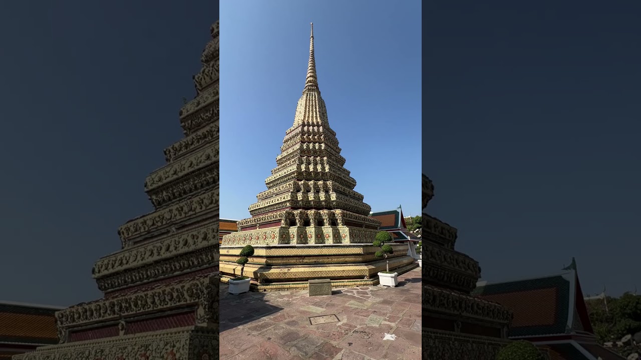🇹🇭 Four Great Chedis at Wat Pho - Bangkok's Oldest Temple