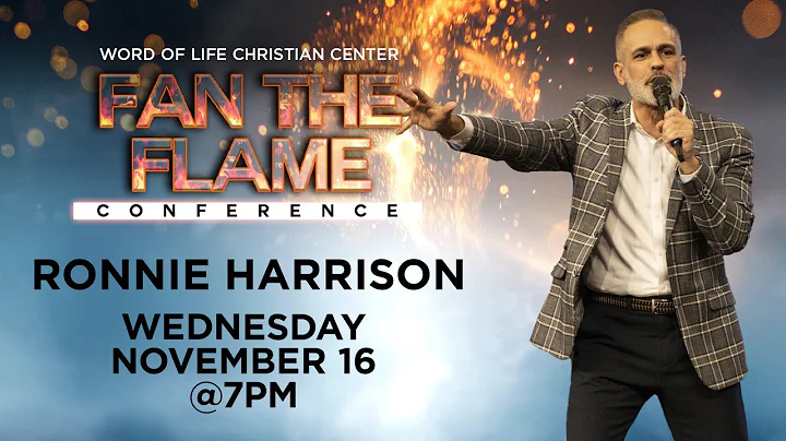 Pastor Ronnie Harrison | Fan The Flame Conference ...