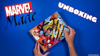 UNBOXING Marvel Made Bundle ft. Exclusive Pins!