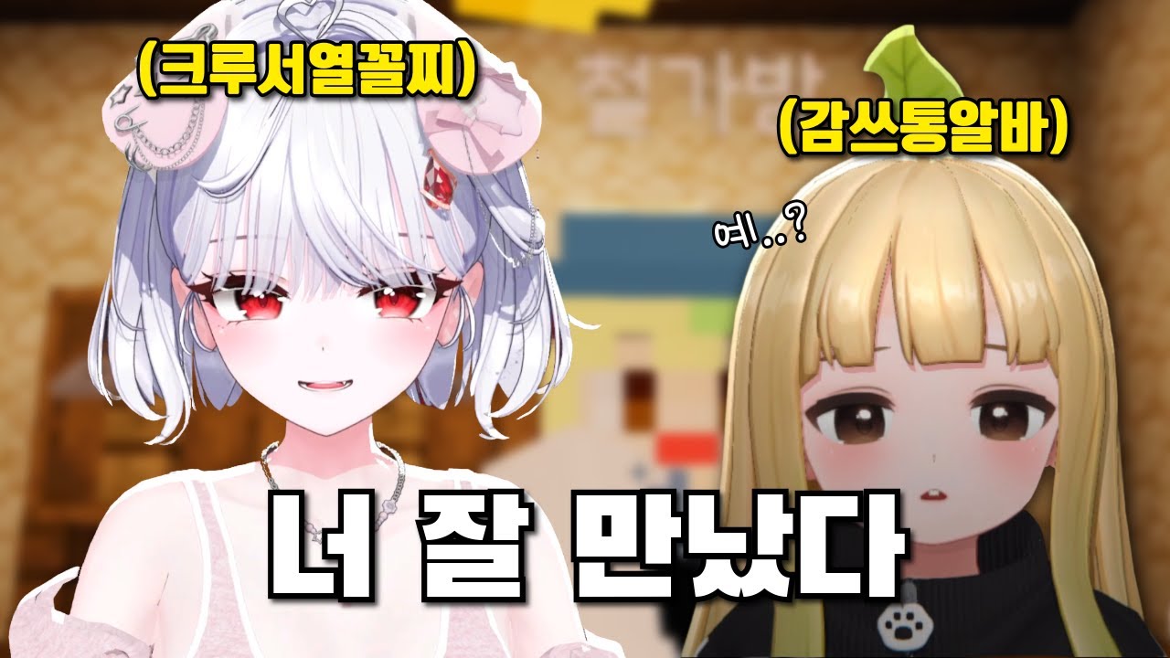 다른 세계에서 만난 일일감쓰통