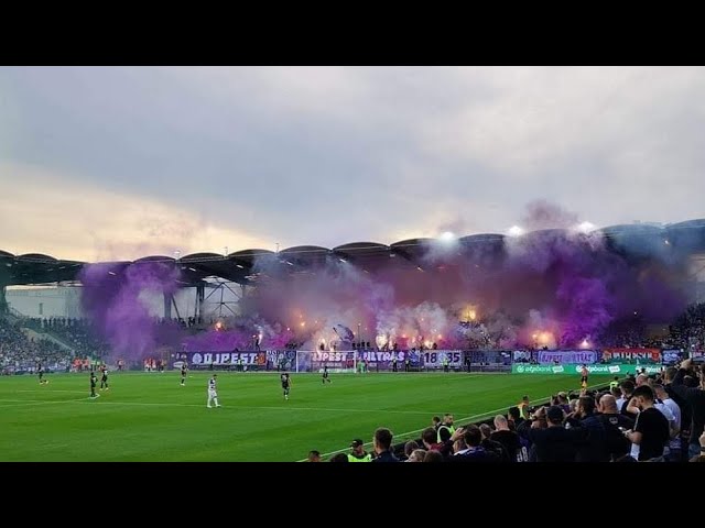 Holy Wars #2: Ferencvárosi TC vs Újpest FC – Pyro On The Pitch.com