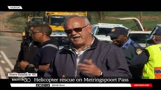 W. Cape Storms | Helicopter rescue on Meiringspoort Pass after heavy rainfall: Chris Mcpherson