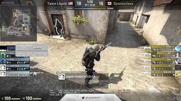 CS:GO Pro adreN Strategy - Inferno smoke rotate example