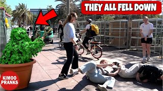 Bushman Prank: They All Fell Down😂😂 Funniest Bushman Moment Ever!! Best Fall Ever!