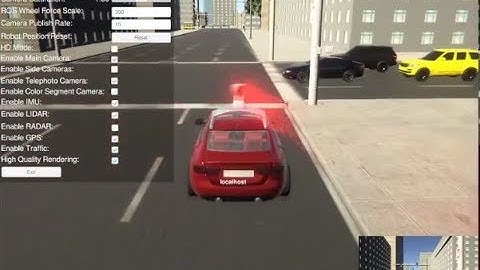 Baidu Apollo driving in LG Simulator