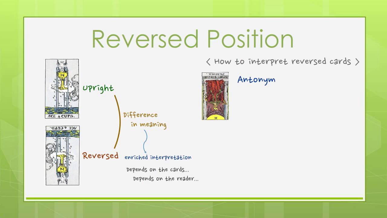 What do Tarot Reversals Mean? — Practical Magic