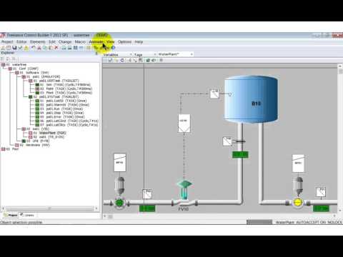 ABB Freelance DCS - Tutorial - Part 9 - Graphic Editor