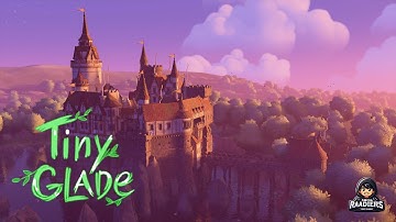 Tiny Glade Jungle Castle - Relaxing Building & Soothing Music 🌿🏰