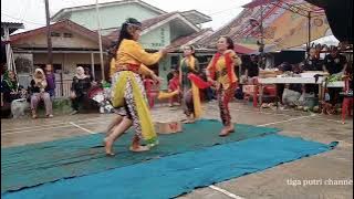  DAWET AYU @tigaputri4718 bareng @mbak_evi_ebeg  sanggar TMS acara gebyag SURAN