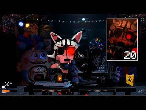 Withered Golden Foxy in FNaF 2! +Jumpscare (Mod) 