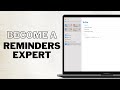 Apple Reminders Tutorial, Tips and Tricks for 2021!