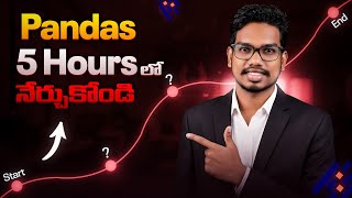 Pandas Full Course in 5 Hours in Telugu | Learn Pandas from Scratch | Data Analysis Roadmap 2026