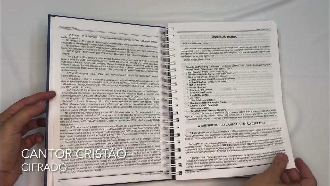 Cantor Cristão Cifrado - Teoria Aplicada Na Pratica - Cantor