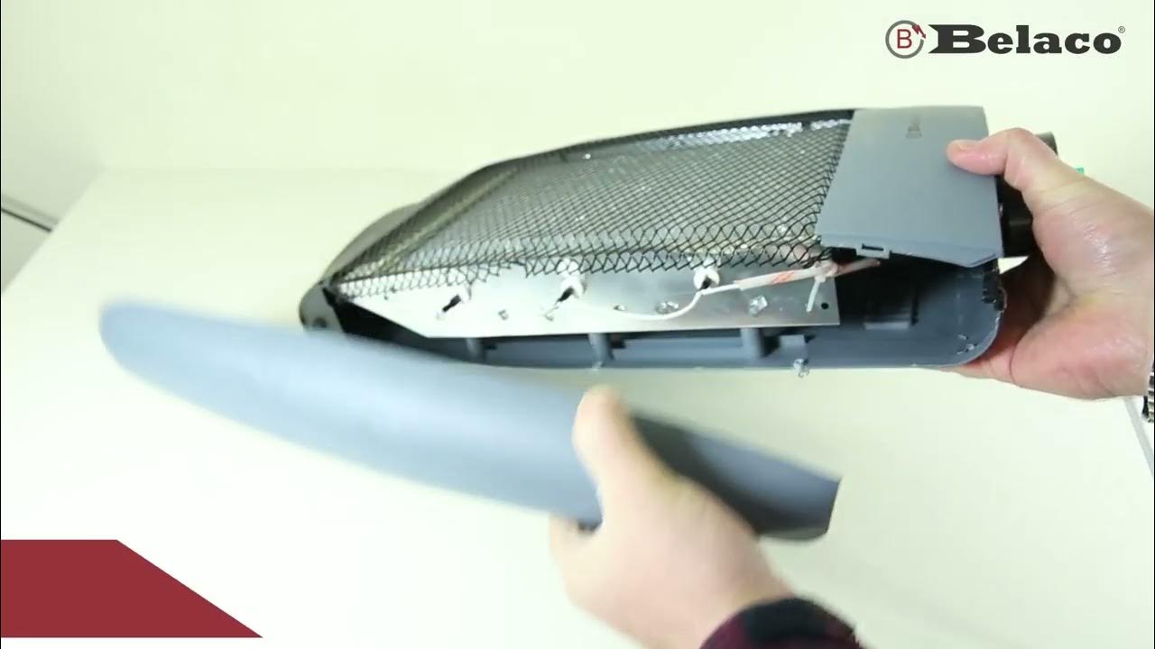 Belaco Halogen Heater tube replacement step by step YouTube
