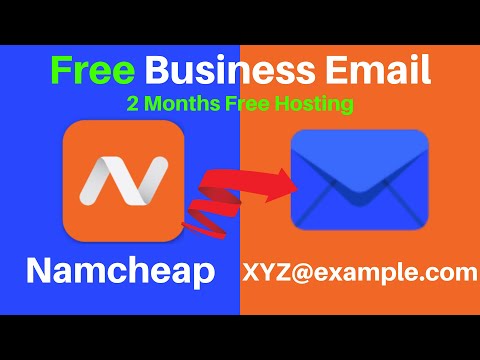 How To Setup A Professional Business Email Using Your Namecheap Domain Name - 2 Month Free Trial