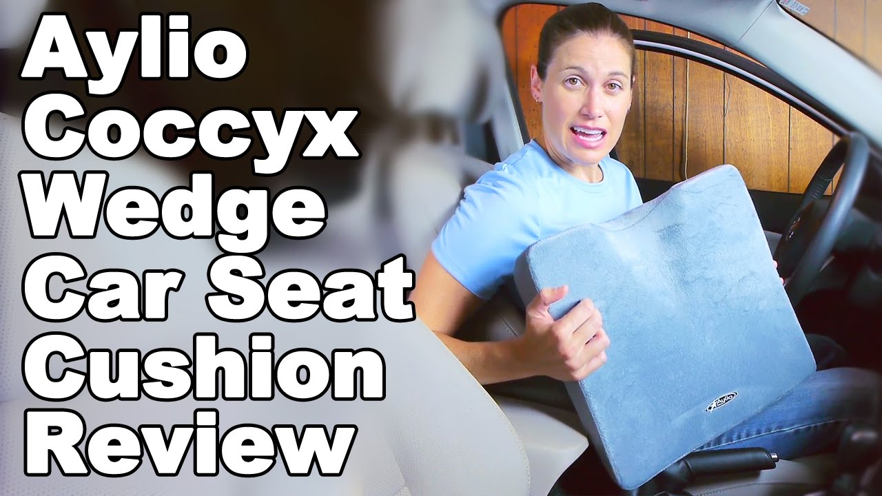 Aylio Coccyx Comfort Wedge Cushion for Car Seat Review - Ask Doctor Jo 